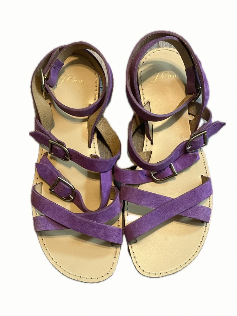 J. Crew Suede Strappy Sandal
